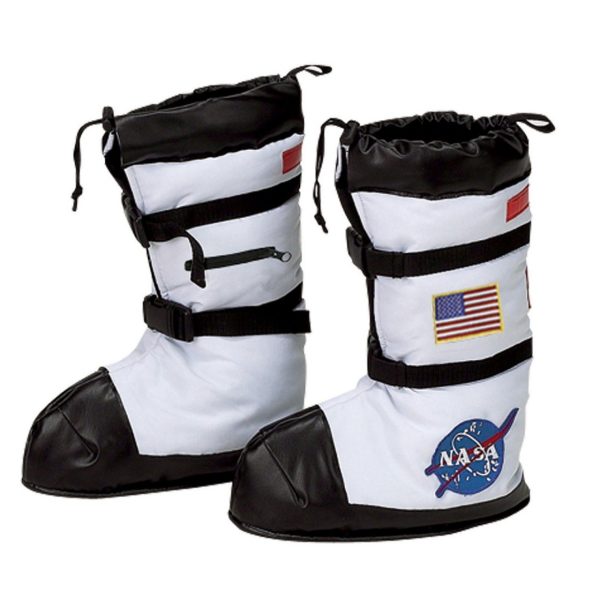 Fantasia Bota Astronauta Infantil Luxo Imitação de Botas Fantasia Bota Astronauta Infantil Luxo Imitação de Botas