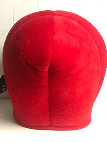 Cabeça Capacete Máscara Deadpool Pelúcia Luxo Cabeça Capacete Máscara Deadpool Pelúcia Luxo