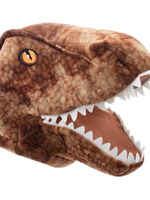 Cabeça Capacete/Máscara Dinossauro T-Rex Pelúcia Luxo Cabeça Capacete/Máscara Dinossauro T-Rex Pelúcia Luxo