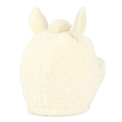 Cabeça Capacete Máscara Llama Pelúcia Luxo Cabeça Capacete Máscara Llama Pelúcia Luxo