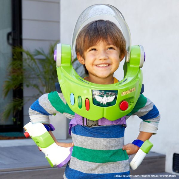 Capacete Armadura Eletrônico Infantil Toy Story Buzz Lightyear Completo Capacete Armadura Eletrônico Infantil Toy Story Buzz Lightyear Completo
