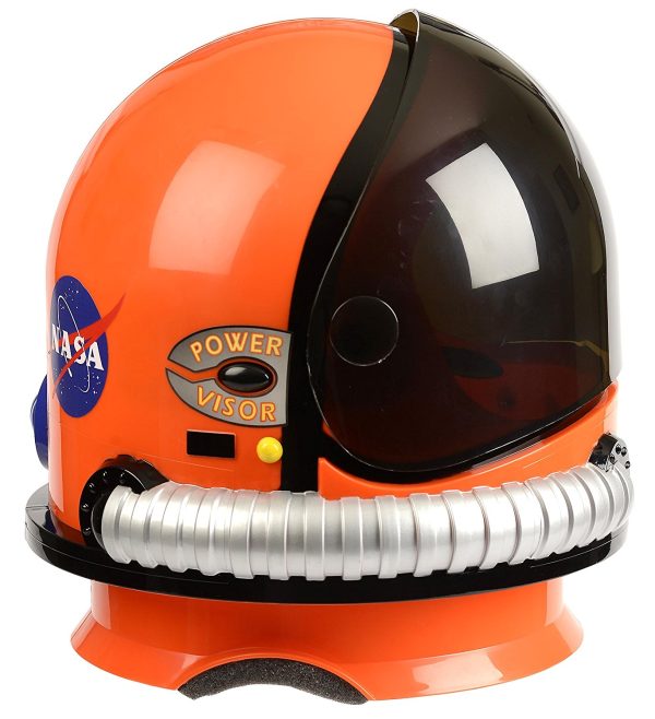 Capacete Astronauta Infantil Laranja