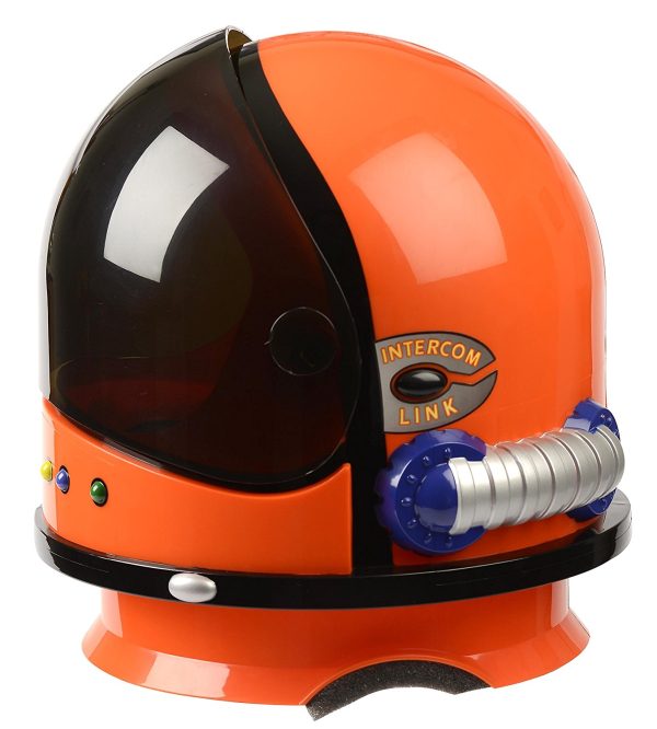 Capacete Astronauta Infantil Laranja