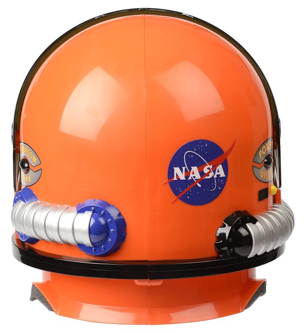 Capacete Astronauta Infantil Laranja