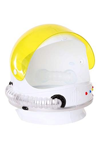 Capacete Astronauta Infantil Luxo Amarelo Capacete Astronauta Infantil Luxo Amarelo