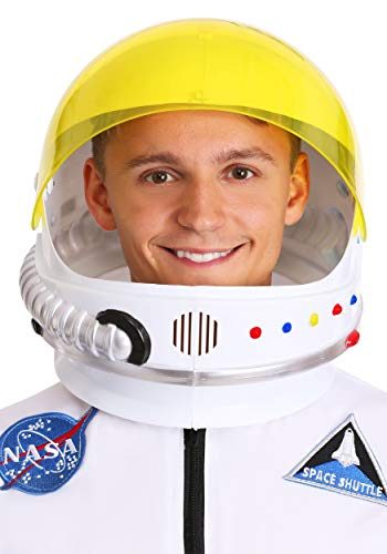 Capacete Astronauta Infantil Luxo Amarelo Capacete Astronauta Infantil Luxo Amarelo
