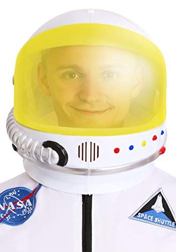 Capacete Astronauta Infantil Luxo Amarelo Capacete Astronauta Infantil Luxo Amarelo