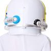 Capacete Astronauta Infantil Luxo Amarelo