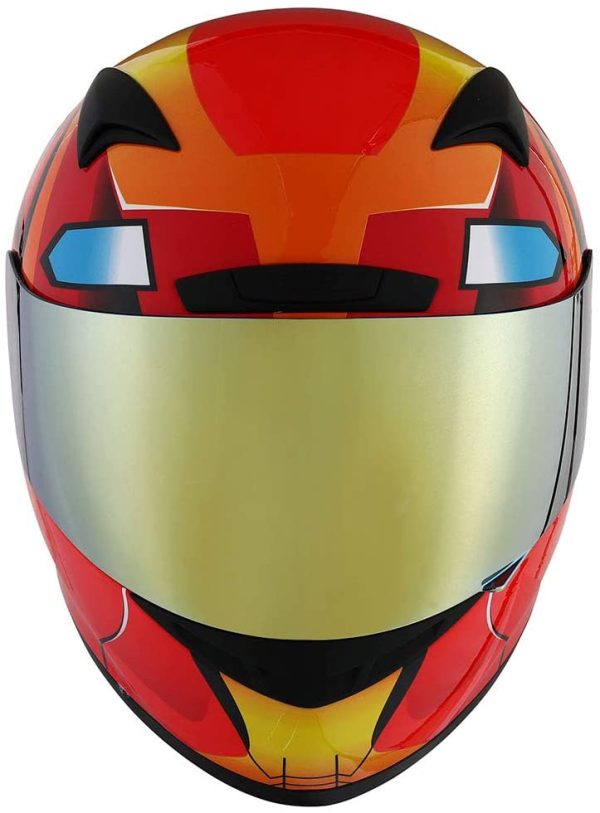 Capacete do Homem de Ferro Motoqueiro Capacete do Homem de Ferro Motoqueiro