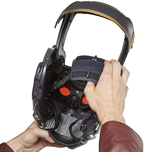 Capacete Eletrônico Senhor das Estrelas Luxo Capacete Eletrônico Senhor das Estrelas Luxo Novo