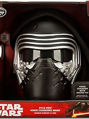 Capacete Kylo Ren Star Wars Despertar da Força Eletrônico Clássico Adulto