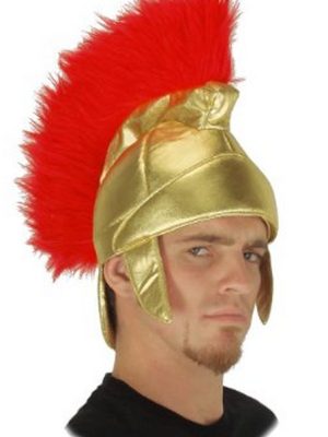 Capacete Medieval Armadura Grego Romano Dourado Flexível