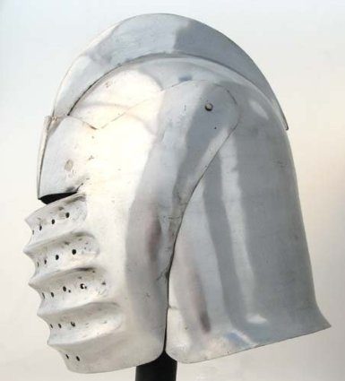 Capacete Medieval de Metal Armadura Italiana Capacete Medieval de Metal Armadura Italiana