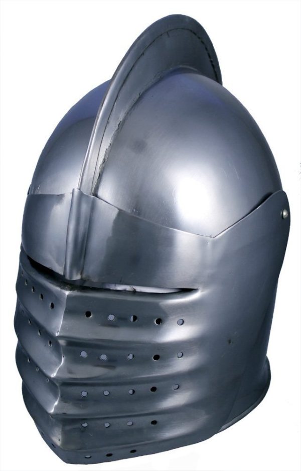 Capacete Medieval de Metal Armadura Italiana Capacete Medieval de Metal Armadura Italiana