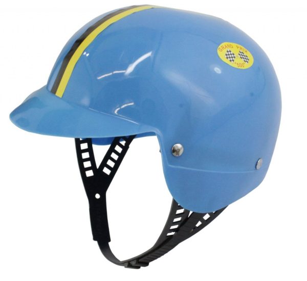 Capacete Piloto de Corrida Azul