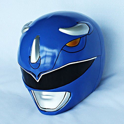 Capacete Power Rangers Azul Luxo Capacete Power Rangers Azul Luxo