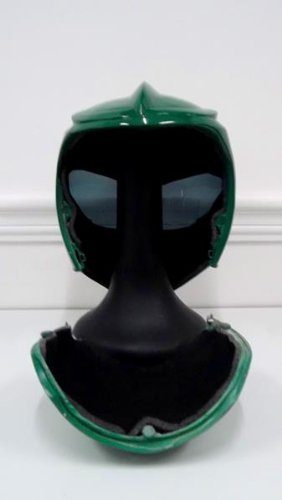 Capacete Power Rangers Verde Cosplay