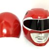 Capacete Power Rangers Vermelho Luxo