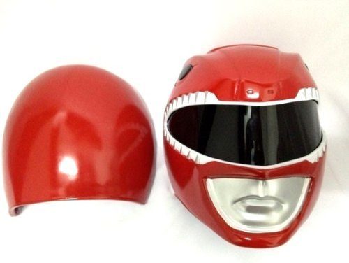 Capacete Power Rangers Vermelho Luxo Capacete Power Rangers Vermelho Luxo