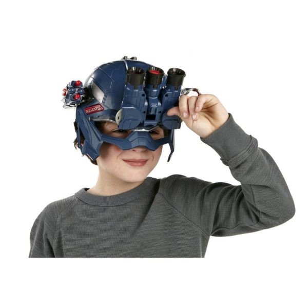 Capitão América Capacete e Binóculos soldado do Inverno Capitão América Capacete e Binóculos soldado do Inverno