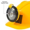 Chapéu Capacete de Engenheiro Construtor Amarelo Infantil Luxo