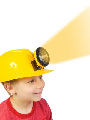 Chapéu Capacete de Engenheiro Construtor Amarelo Infantil Luxo