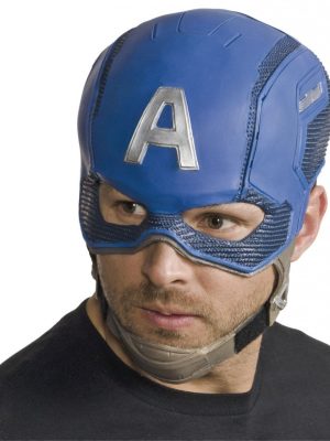 Máscara Capacete Capitão América Os vingadores Adulto