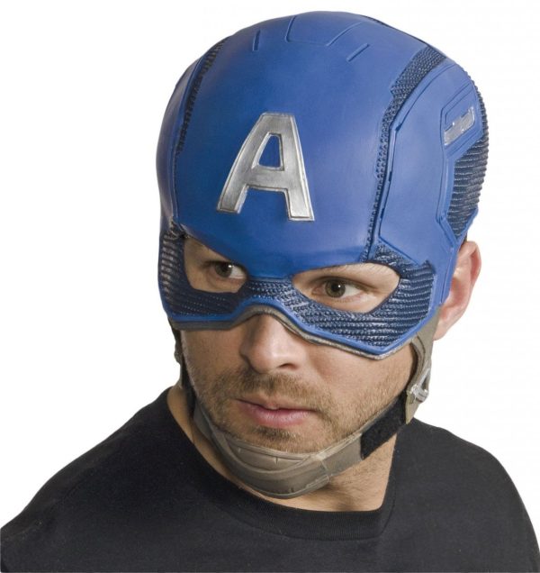 Máscara Capacete Capitão América Os vingadores Adulto Máscara Capacete Capitão América Os vingadores Adulto