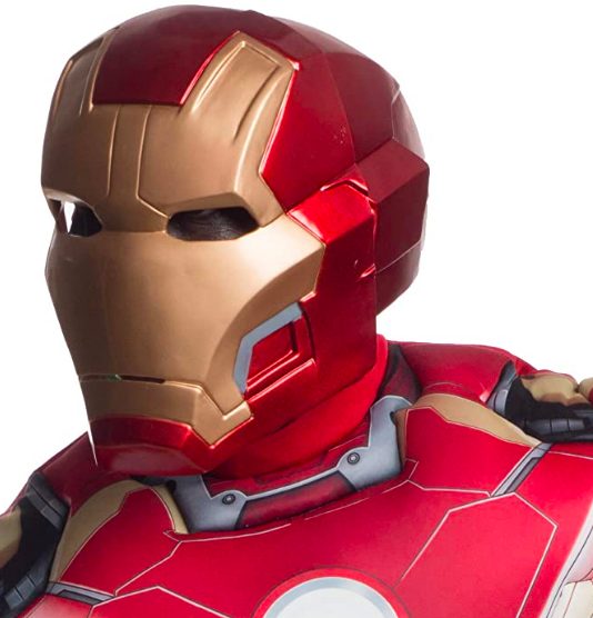 Máscara Capacete Os Vingadores do Homem de Ferro Iron man