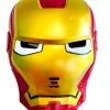 Máscara Capacete Os Vingadores do Homem de Ferro Iron man Luz