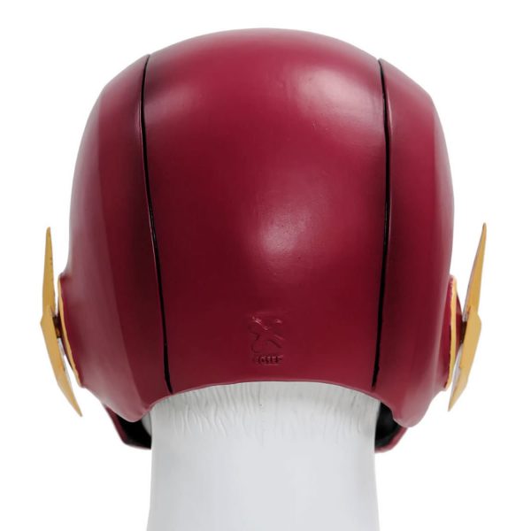 Máscara The Flash Cosplay Luxo Vermelho
