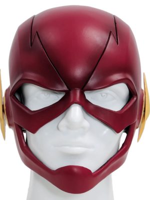 Máscara The Flash Cosplay Luxo Vermelho Máscara The Flash Cosplay Luxo Vermelho