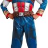Fantasia Capitão América Infantil Disney