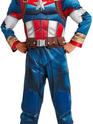 Fantasia Capitão América Infantil Disney Fantasia Capitão América Infantil Disney