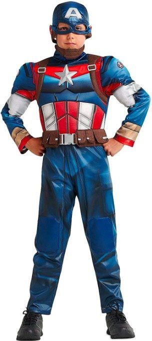 Fantasia Capitão América Infantil Disney Fantasia Capitão América Infantil Disney