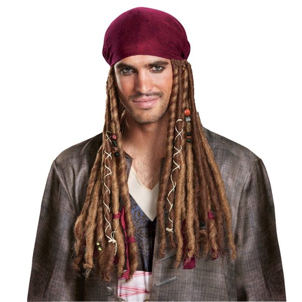 Bardana com Tranças Jack Sparrow POTC5 Bardana com Tranças Jack Sparrow POTC5