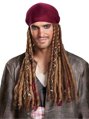 Bardana com Tranças Jack Sparrow POTC5