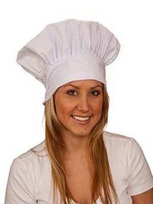 Chapéu Cozinheiro Chef de Cozinha Adulto Clássico Chapéu Cozinheiro Chef de Cozinha Adulto Clássico