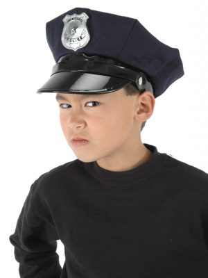 Chapéu Infantil de Policial Luxo