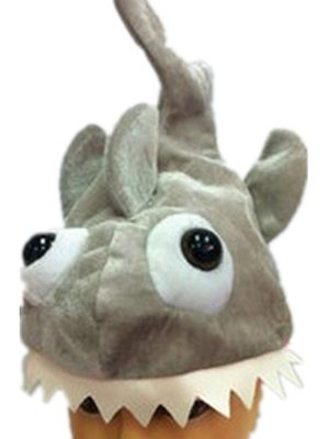 Chapéu Piranha Cinza Adulto Chapéu Piranha Cinza Adulto