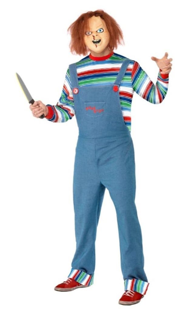 Fantasia Boneco Assassino Chucky Adulto Clássico Fantasia Boneco Assassino Chucky Adulto Clássico