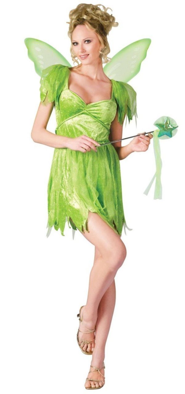 Fantasia Adulto Vestido da Sininho Luxo Fantasia Adulto Vestido da Sininho Luxo