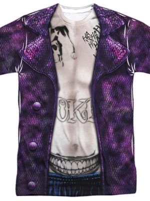 Camiseta Coringa Esquadrão Suicida Camiseta Coringa Esquadrão Suicida