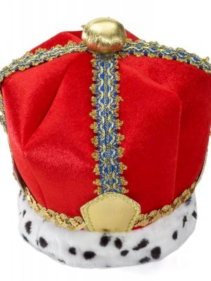 Coroa Adulto Real Dourada Luxo