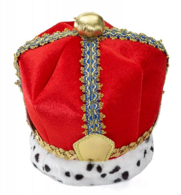 Coroa Adulto Real Dourada Luxo