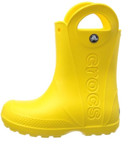 Bota Crocs Infantil Amarela Bota Crocs Infantil Amarela