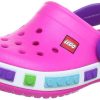 Crocs Infantil Rosa Lego