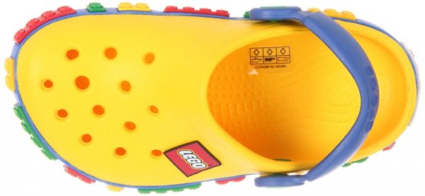 Sapato Crocs Infantil Amarelo Lego