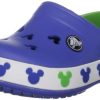 Sapato Crocs Infantil Azul Mickey Mouse Disney
