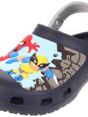 Sapato Crocs Infantil Esquadrão de Heróis Homem Aranha Hulk Woverine Sapato Crocs Infantil Esquadrão de Heróis Homem Aranha Hulk Woverine